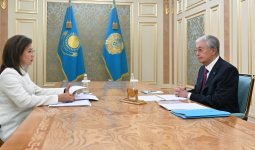 Президентке қаржы нарығының 8 айдағы жұмысы туралы есеп берілді