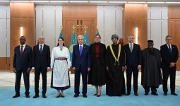 Тоқаев бірқатар мемлекеттің елшілерінен сенім грамоталарын қабылдады