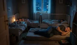 Астанада мас ер адам бөтен пәтерге кіріп кетіп, үш кішкентай баланың жанында ұйықтап қалған