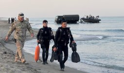 Каспийде әскерилерді іздеуге 250-ден астам адам жұмылдырылды