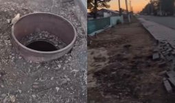 «Қыста сусыз қаламыз ба?»: Хромтауда төрт үй екі жылдан бері жаңа су құбырына қосылмаған (ВИДЕО)