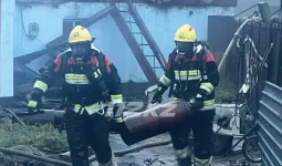 Теміртауда 120 шаршы метрлік нысан өртенді