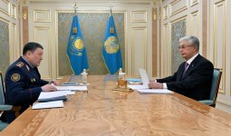 Мемлекет басшысы Ішкі істер министрі Ержан Сәденовті қабылдады