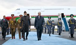 Тоқаев Оман Сұлтанын елорда әуежайында қарсы алды