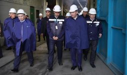 Олжас Бектенов Балқаштағы Қаратас кен орнына және Kazakhmys Smelting зауытына барды