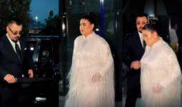 «Екі ананың дұғасы қабыл болған күн»: Дариға Бадықова мен Олжас Абайдың тойы желіні шулатты (ВИДЕО)