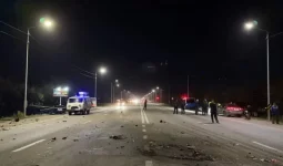 Қостанай облысында КамАЗ бен екі мотоцикл соқтығысып, бір адам қаза тапты
