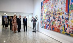 Тоқаев Бельгиялықтар Королімен және Патшайымымен бірге Ұлттық музейге барды