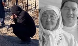 «Жалғыз қалып ұзақ жылады»: Сәкен Майғазиевтің қабір басынан видеосы тарады (ВИДЕО)