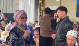 «Ұрпағы өсіп-өнсін»: Зейнеп Ахметова Сәкен Майғазиевке көңіл айтты (ВИДЕО)