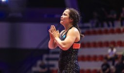 Жәмила Бақбергенова күрестен әлем біріншілігінің жартылай финалына шықты