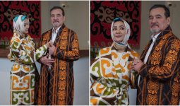 «Жарасымды жұп»: Меруерт Түсіпбаева танымал актермен бірге көрінді (ФОТО)