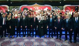 ТМҰ-ға мүше елдер басшылары түркі әлемі өнер шеберлерінің концертін тамашалады
