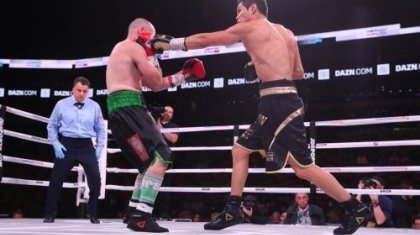 Данияр Елеусінов америкалық қарсыласын нокаутпен жеңді