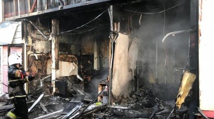 Алматыда «Мagnum» супермаркетінен өрт шықты