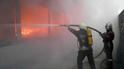 Қостанай облысының құс базасы аймағында өрт шықты