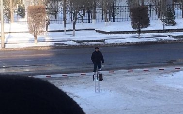 Астанада өзін жарып жібермек болған ер адам ұсталды