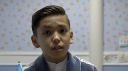 Халық әнін шырқаған 12 жастағы Темірлан Украинадағы халықаралық ән байқауында 1-орын алды (ВИДЕО)