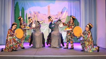 Шымкентте Қазақстанның Өзбекстандағы жылы аясында балалар қойылымының тұсаукесері өтті