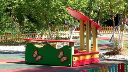 Шымкент: Дендросаябақта балалар алаңшасы пайдалануға берілді