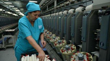 Шымкентте жіп иіру фабрикасы жұмысын қайта бастады