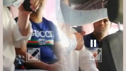 «Көзіңді ойып алам, қарама»: қазақ қызын түріктен қызғанған жігіттің автобустағы ВИДЕОсы жарияланды