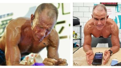 «Өз денеңді мазақтамау керек»: 62 жастағы ардагер 8 сағат планкада тұрып, әлемдік рекордты жаңартты