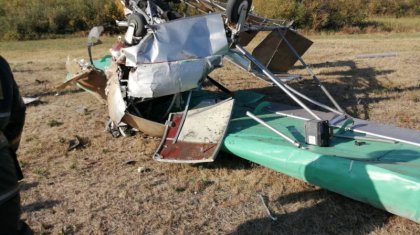 Оралда қолдан жасалған ұшақ құлады