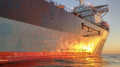 Қытайда жүк кемесі суға батып кетті