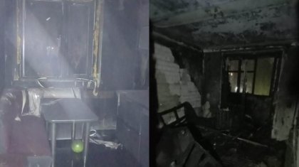 Нәресте жанып кеткен: Павлодарда пәтерден өрт шығып төрт адам ажал құшты