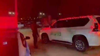 Ақтауда көліктерін жарық шамдармен безендірген жүргізушілерге айыппұл салынды