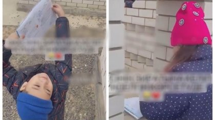 Әкесінің зиратына келіп күнделігін көрсеткен балалар ел жүрегін елжіретті (ВИДЕО)