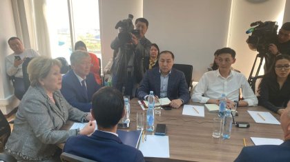 Референдумды қоғамдық қолдау штабы мүшелері бас қосты