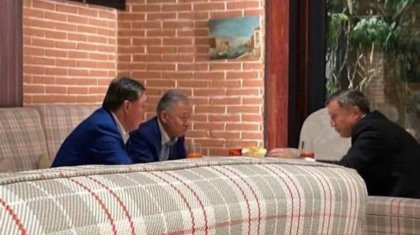 «Құпия кездесу»: Нығматулин, Жақсыбеков және Мәминнің кездескен фотосы жарияланды