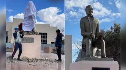 Ақселеу Сейдімбектің халық сынына ұшыраған ескерткіші бұзылды