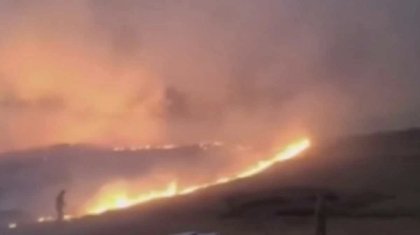 «Бір адам көз жұмды»: Қарағанды облысында аң аулауға шыққан бір топ адам өрт құрсауында қалған