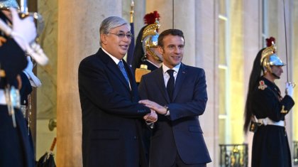 Қасым-Жомарт Тоқаев Франция Президентімен кездесті