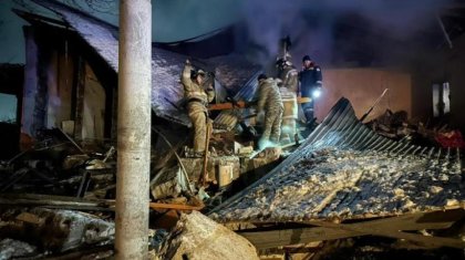 Түркістан облысында жарылыс болды: Бір адам мерт болып, екі бала ауруханада жатыр