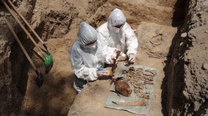 Репрессия жылдары атылған адамдардың сүйегі табылды (ВИДЕО)