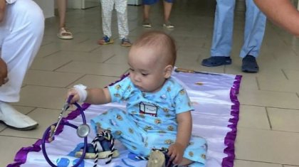 Қызылордада бір жасар баланың тұсауы ауруханада кесілді