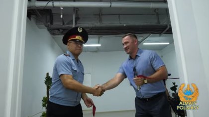 «Қауіпсіз ел»: Алматыда халық көп шоғырланған ауданда жаңа учаскелік полиция пункті ашылды