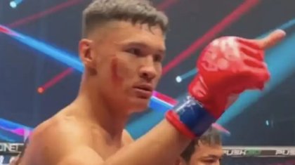 Қазақстандық спортшы Бакуде өткен турнирде жеңіліп көрмеген әзербайжандықты жеңді