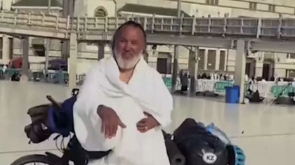 Жезқазған тұрғыны Меккеге екінші рет велосипедпен барып қайтты