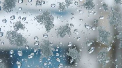 Ел өңірлерінде қар аралас жаңбыр жауады