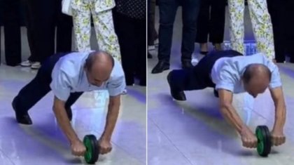«Тоқал алып беру керек»: 84 жастағы ата көпшілікті қара күшімен таңғалдырды