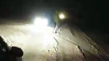 Ақмола облысында тасжолдарды қар басып қалды