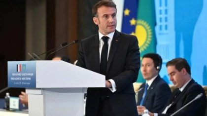 Макрон қазақша пост жариялады