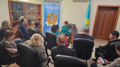 Балаева Ресейдегі қазақ зиялыларына көмектесуге уәде берді