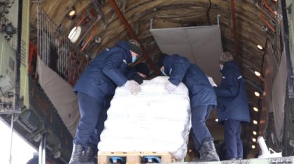 Қазақстан Палестинаға гуманитарлық жүк жіберді