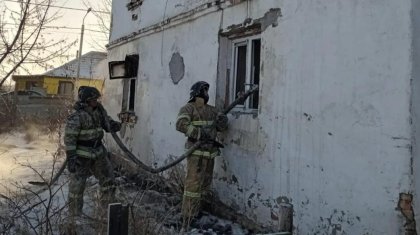 Ақмола облысындағы ауылда бір үй екі рет өртенді